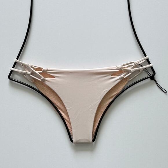 Acacia Swimwear Nusa Moderate Coverage Bikini Bottom - Foam - Medium - Picture 2 of 7